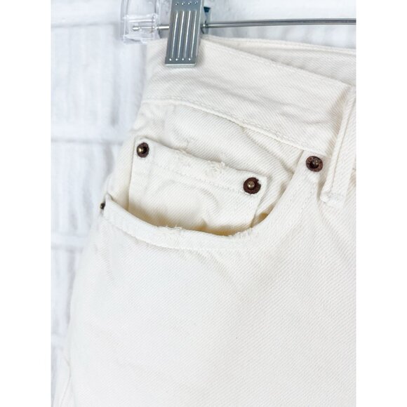 GRLFRND Jeans Size 25 Karolina Larchmont Wash High Waist Revolve White - Picture 11 of 11